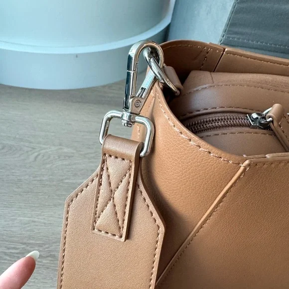 Calpak Haven 16" Laptop Tote Bag in Toffee - Picture 5 of 11